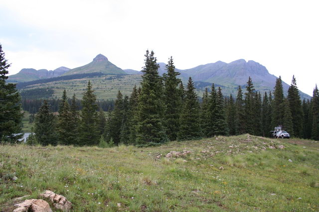 Camping Spot Lake Molas